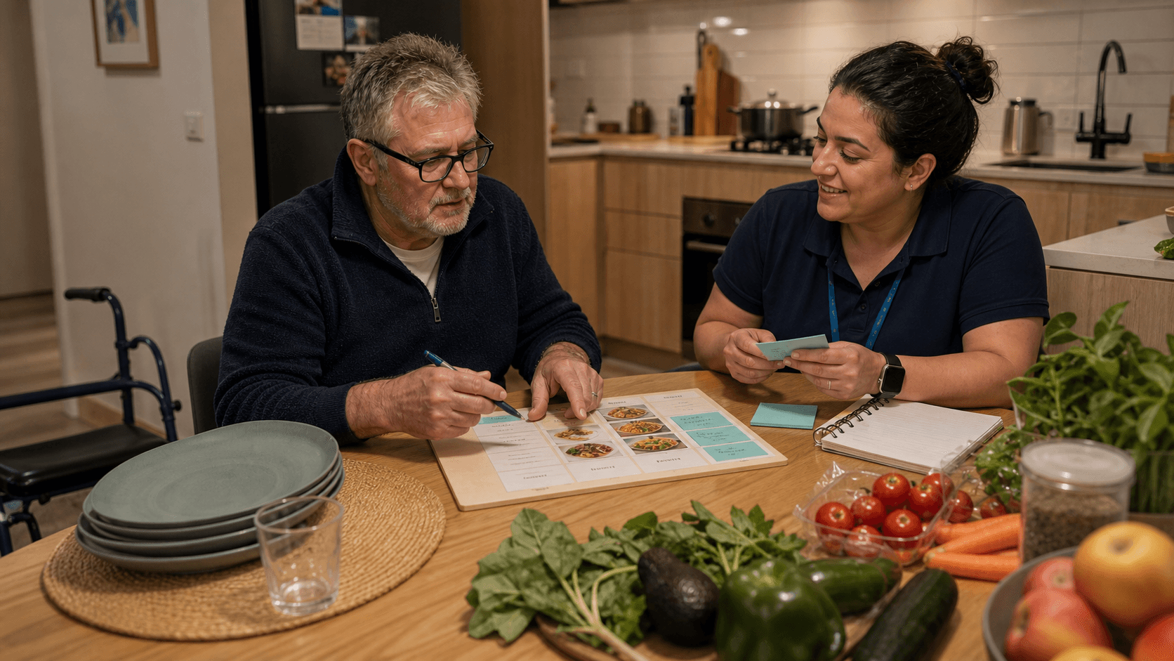 Daily Tasks / Shared Living support can include